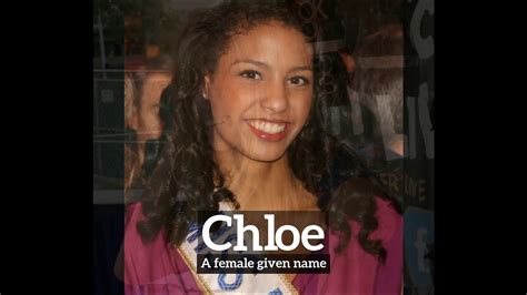 how do you say chloe in french|chloe from mean girls.